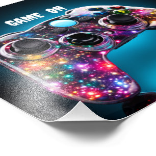 Impression Photo Jeu Sur Vibrant Remote