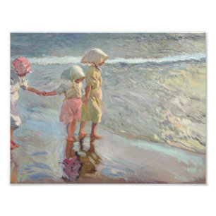 Impression Photo Joaquin Sorolla - Les Trois Soeurs