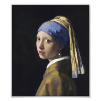 Johannes Vermeer - Fille avec une oreille perle