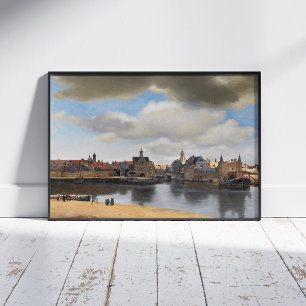 Impression Photo Johannes Vermeer, van Deft, Vue de Delft