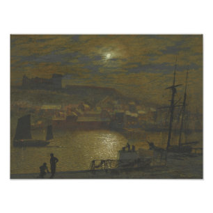 Impression Photo John Atkinson Grimshaw - Whitby de tête écossais