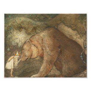 Impression Photo John Bauer - Pauvre petite base