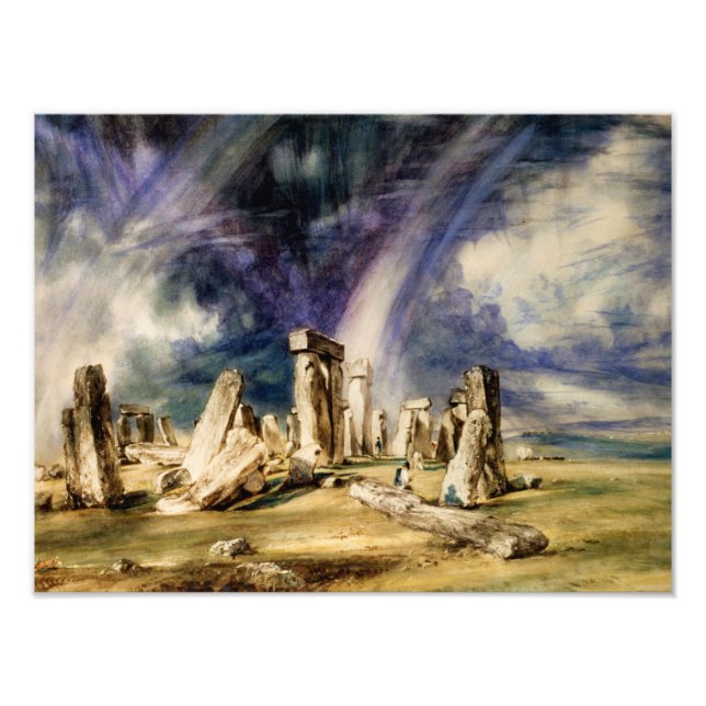 Impression Photo John Constable - Stonehenge (Devant)