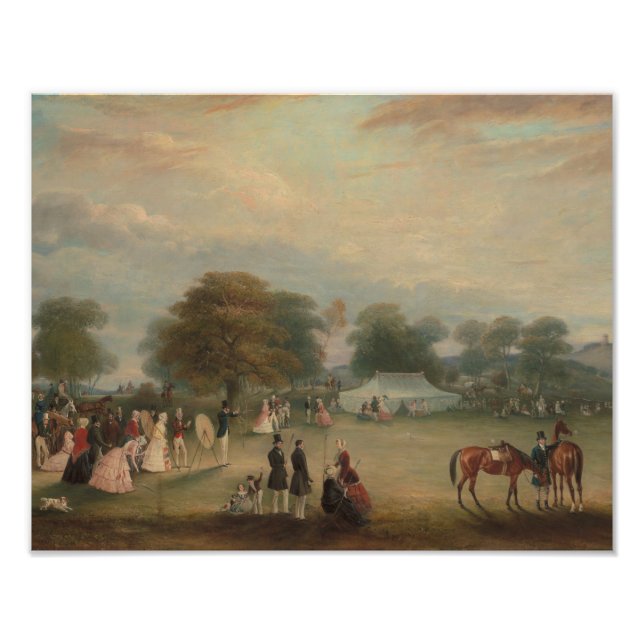 Impression Photo John Ferneley - Archery Meeting in Bradgate Park (Devant)