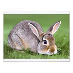 Impression Photo Joli lapin