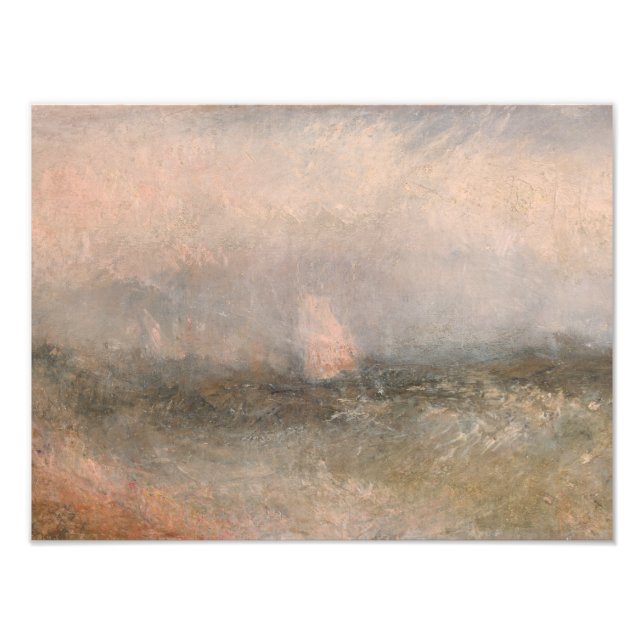 Impression Photo Joseph Mallord William Turner - Hors du Nore (Devant)