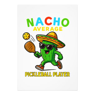 Impression Photo Joueur de pickleball moyen nacho