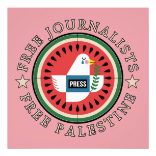 Impression Photo Journalistes libres Libérez la Palestine