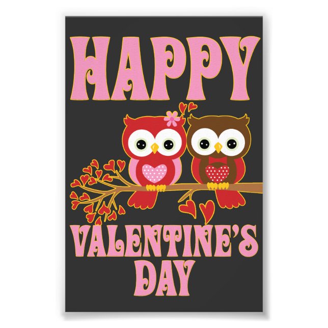 Impression Photo Joyeuse Saint-Valentin  (Devant)