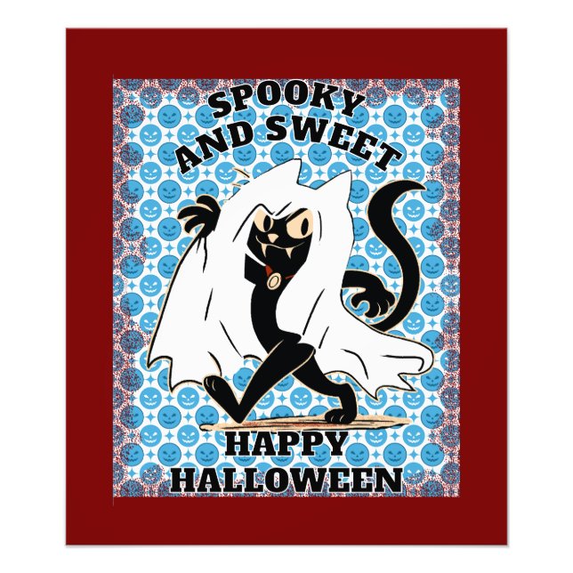 Impression Photo Joyeux Halloween (Devant)