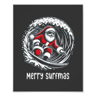 Impression Photo Joyeux Surfmas
