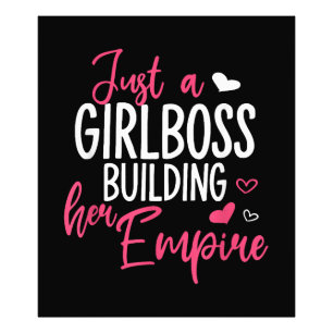 Impression Photo Juste une patronne qui construit son empire femmes