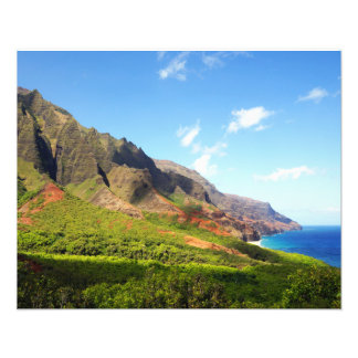 Impression Photo Kalalau Valley Kauai Hawaii