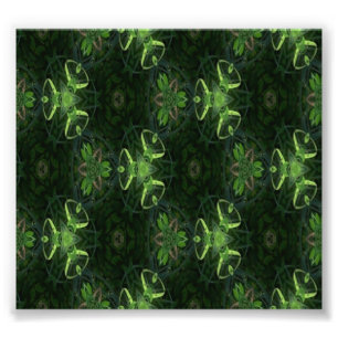 Impression Photo Kaleidoscope vert 1