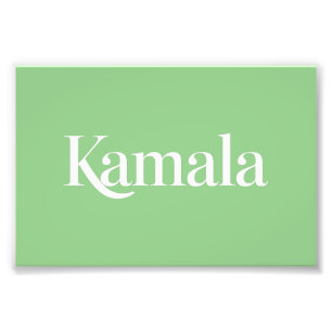 Impression Photo Kamala Brat Kamala Harris pour le président 2024