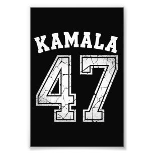 Impression Photo Kamala Harris 47 Présidente Pour Le Peuple