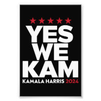 Kamala Harris Oui Nous Kam pour le président améri