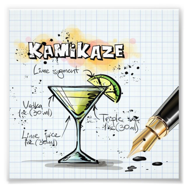 Impression Photo Kamikaze (Devant)