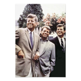 Impression Photo Kennedy Brothers, président John, Robert & Ted