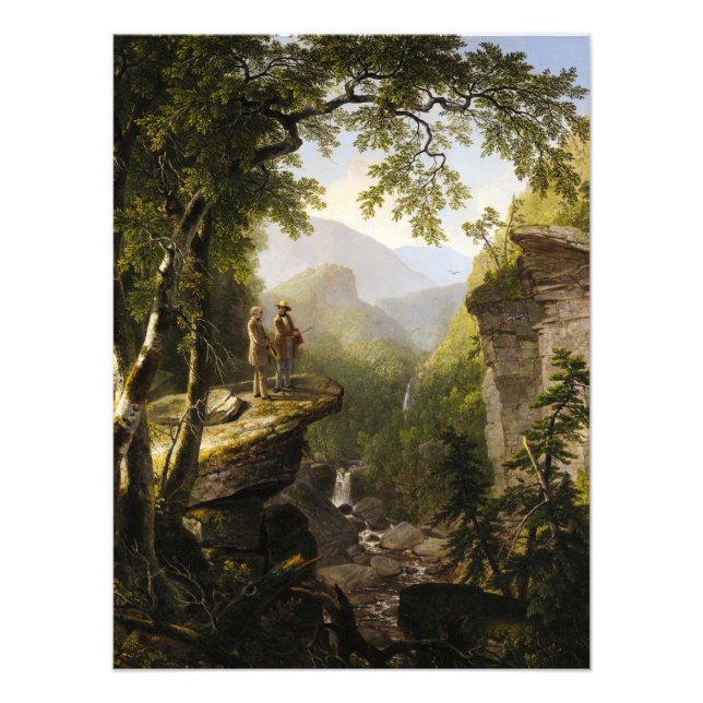 Impression Photo Kindred Spirits, 1849 par Asher Brown Durand (Devant)