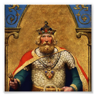 Impression Photo "King Arthur" par NC Wyeth