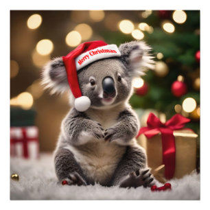 Impression Photo "Koala Kris Kringle : Noël en dessous"