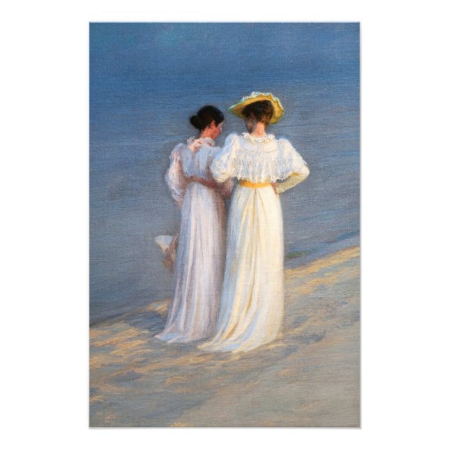 Impression Photo Kroyer - Soirée d'été sur Skagen Beach Closeup (Devant)