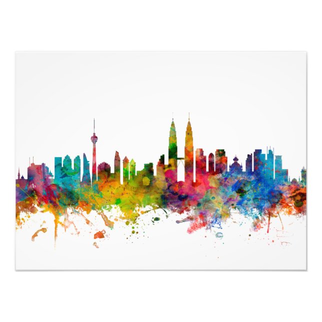Impression Photo Kuala Lumpur Malaisie Skyline (Devant)