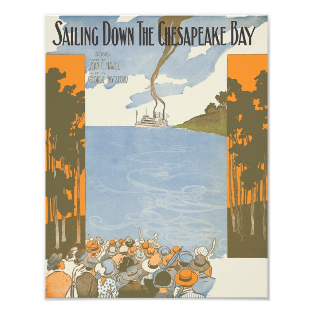 Impression Photo La baie de Chesapeake (Devant)