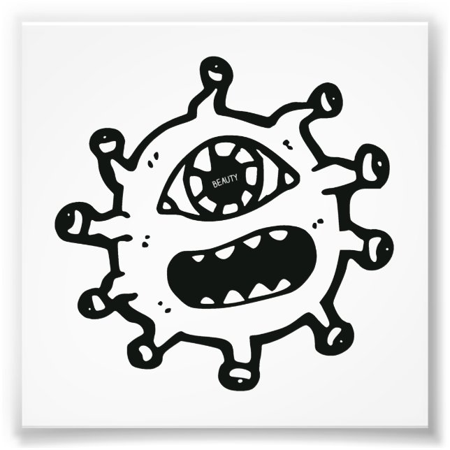 Impression Photo La beauté est dans l'oeil du spectateur (Devant)