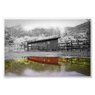 Impression Photo La couleur de l'impression de réflexion