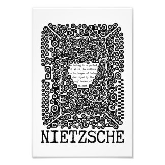Impression Photo La CULTURE est en danger philosophie cite Nietzsch