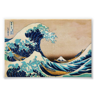 Impression Photo La Grande Vague par Hokusai Imprimés de photos jap