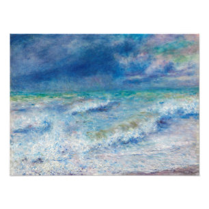 Impression Photo La mer par Pierre-Auguste Renoir Art