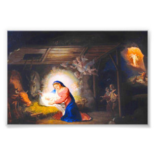 Impression Photo La Nativité du Christ Vladimir Borovikovsky