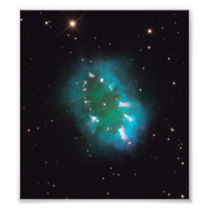 Impression Photo La nébuleuse de collier (télescope de Hubble)