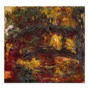 Impression Photo La passerelle japonaise, Giverny par Claude Monet