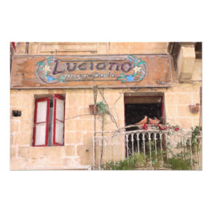 Impression Photo La pizza de Luciano