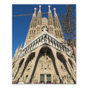 Impression Photo La Sagrada Família, Barcelone, Espagne. 3560