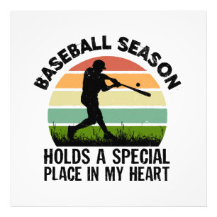 Impression Photo la saison de baseball occupe une place spéciale da
