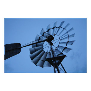 IMPRESSION PHOTO LA TEMPÊTE DE WINDMILL CLOUDS RURAL QUEENSLAND AUS