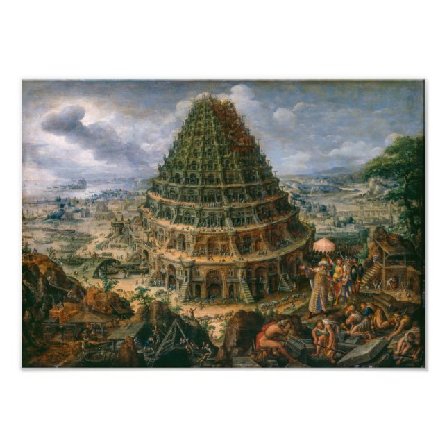 Impression Photo La Tour De Babel | Marten van Valckenborch | (Devant)