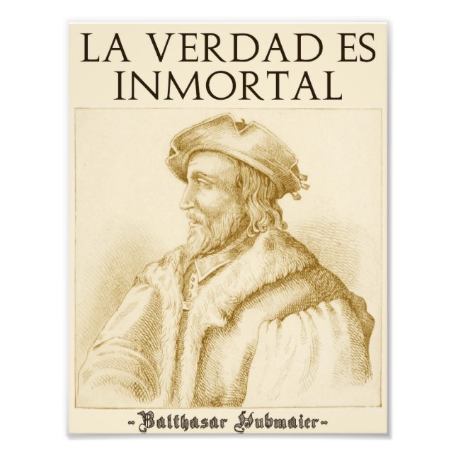 Impression Photo La Verdad Es Inmortal(Gold) (Devant)