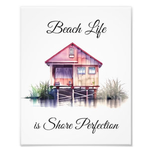Impression Photo La vie de plage est la perfection du rivage