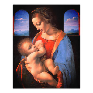 Impression Photo La Vierge Marie allaite Le Christ Enfant-324