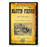 La Vuelta de Martín Fierro (Couverture, 1879, prem