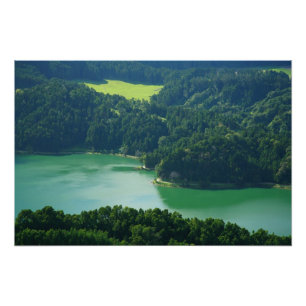 Impression Photo Lac vert