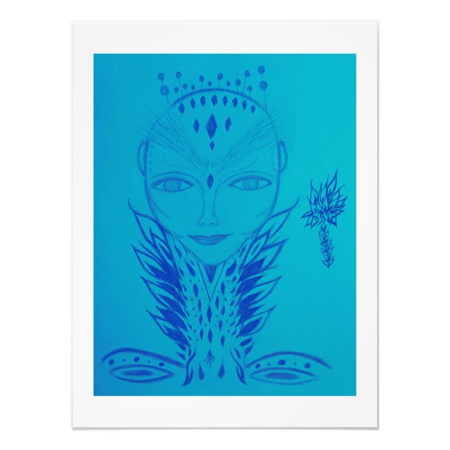 Impression Photo Lady Galactic Being (Devant)