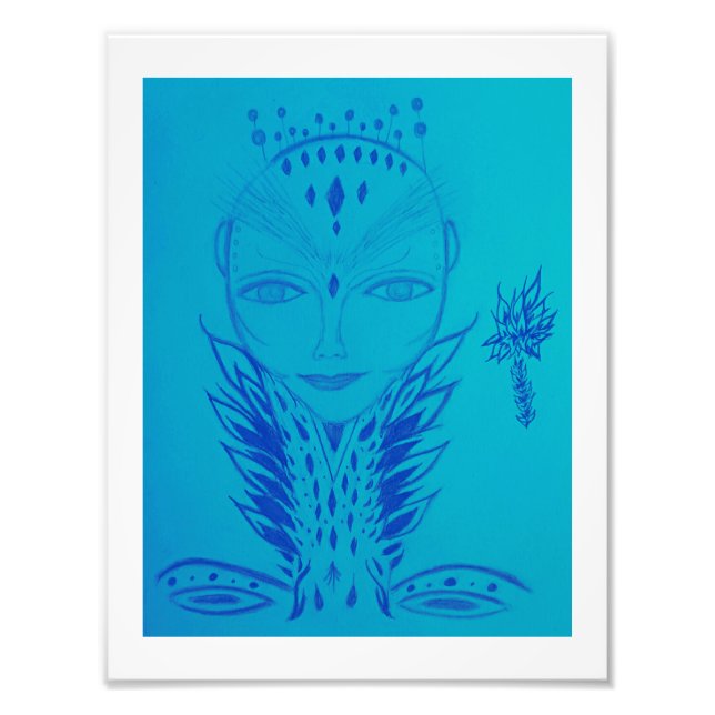 Impression Photo Lady Galactic Being (Devant)