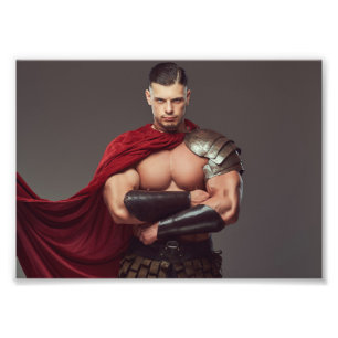 Impression Photo L'affiche du "bonhomme chaud" du gladiateur